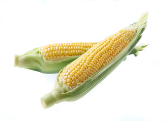 とうもろこし　白バック