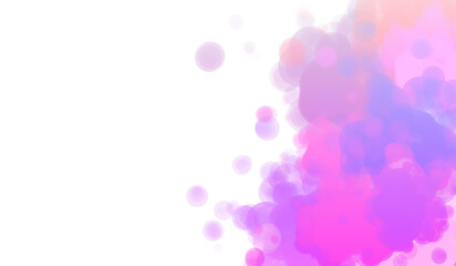 Purple Paint Splatter White Background Design