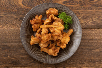 肉つき鶏軟骨　唐揚げ