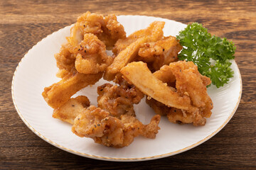 肉つき鶏軟骨　唐揚げ