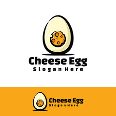 Cheese egg art illustration