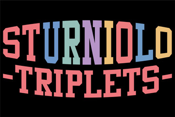 Funny Sturniolo triplets t-shirt design