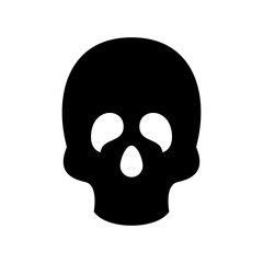 Skull Icon Vector Symbol Design Illustration