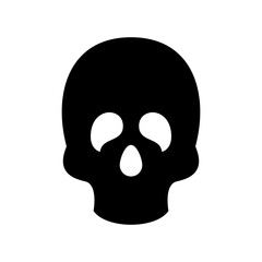 Skull Icon Vector Symbol Design Illustration