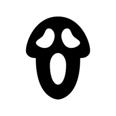 Scream Icon Vector Symbol Design Illustration