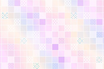 ピンク タイル 背景 可愛いドット 紫