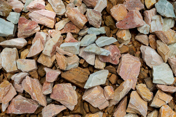 Many small stones can be made as a background image