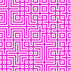 Abstract lines Maze generative art background art illustration