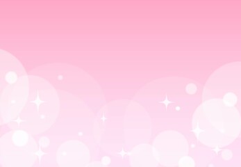 ふんわりキラキラ背景ピンク