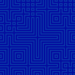 Abstract lines Maze generative art background art illustration