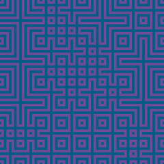 Abstract lines Maze generative art background art illustration