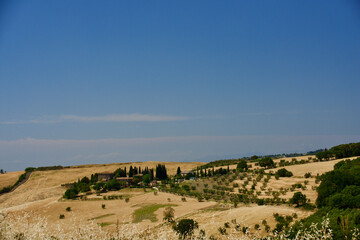 Fototapeta premium Scenery close to Volterra