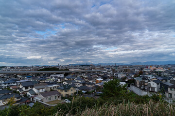 View of Fukuoka city, Japan