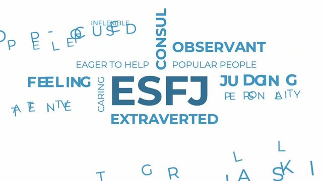 ESFJ MBTI personality category word topic animation video