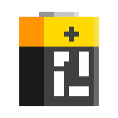Editable Vector Illustration of Battery. Good for sticker, icon, clip art, ppt, game, education, etc