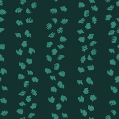 Vector Seamless Hand Drawn Scribble Pattern. Minimal Artistic Sketch Endless Print.