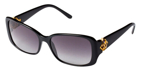 Stylish fashion sunglasses, isolated on white background