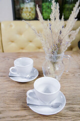 cup of tea and cookies
