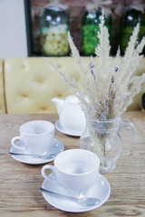 cup of tea and cookies