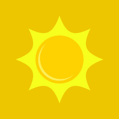 sun illustration icon