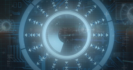 Image of scope scanning with data processing