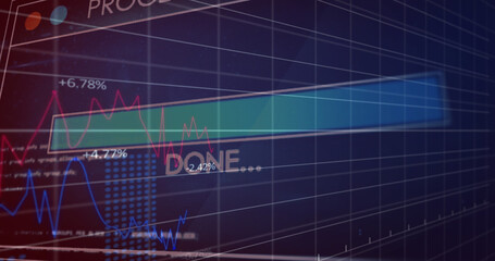 Image of data processing over grid