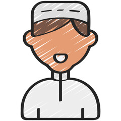 Muslim Boy Icon