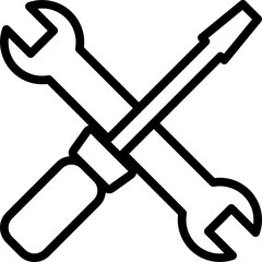 Tool outline icon