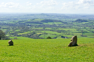 Deerleap Car Park, Mendip Hills, Somerset, England © Alan