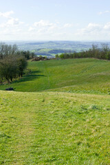 Deerleap Car Park, Mendip Hills, Somerset, England