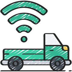 Smart Truck Icon