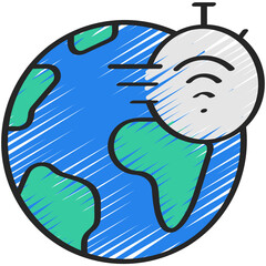 Fast Global Internet Icon