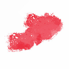 Watercolor abstract red wine or watercolor stain splash. For wine list, label, food, drink, website or banner artistic background.
