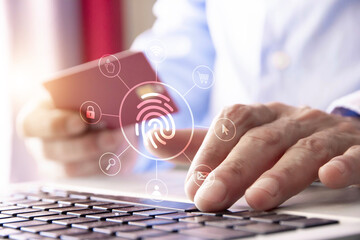 biometria, impronte digitali, riconoscimento, sicurezza digitale	
