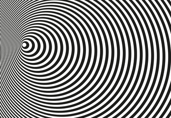 Psychedelic Background Funnel. Optical Tunnel Illusion. Vector illustration  © Tatyana Olina