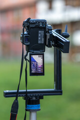 Nodalpunktadapter mit Kamera Panoramaadapter