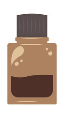 Oil for body icon. Vector illustration