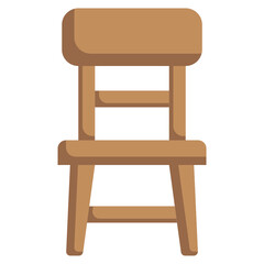 CHAIR flat icon,linear,outline,graphic,illustration