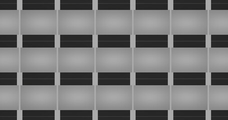 Render with black and gray rectangles