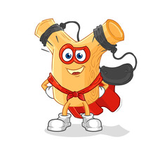 slingshot heroes vector. cartoon character