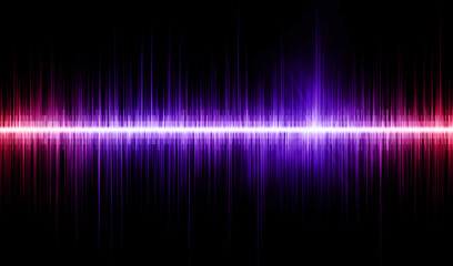 Sound waves abstract colorfull background.