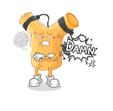recommend clip art: slingshot very pissed off illustration. character vector