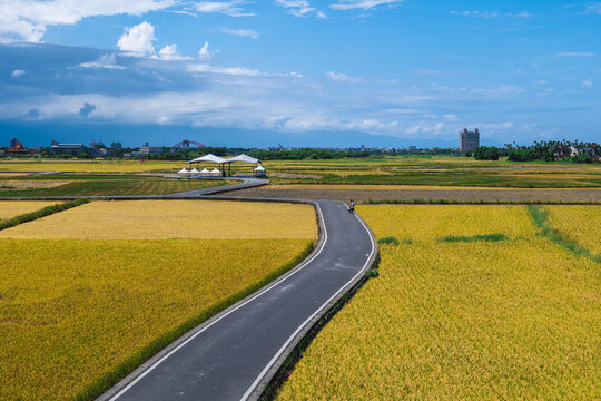 scenery of sanqi village at dongshan township in yilan, taiwan