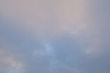 Clouds in sky.
