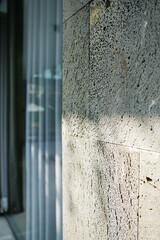 Gray outdoor concrete wall texture                                