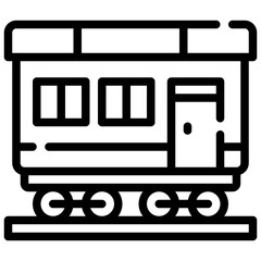 WAGON line icon,linear,outline,graphic,illustration