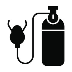 Obraz premium oxygen tank Modern concepts design, vector illustration 