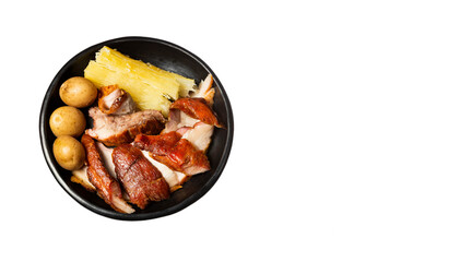 Mamona roasted meat, typical Colombian dish - Gastronomic delight of the eastern plains