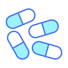 capsules Modern concepts design, vector illustration