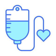 blood bag Modern concepts design, vector illustration